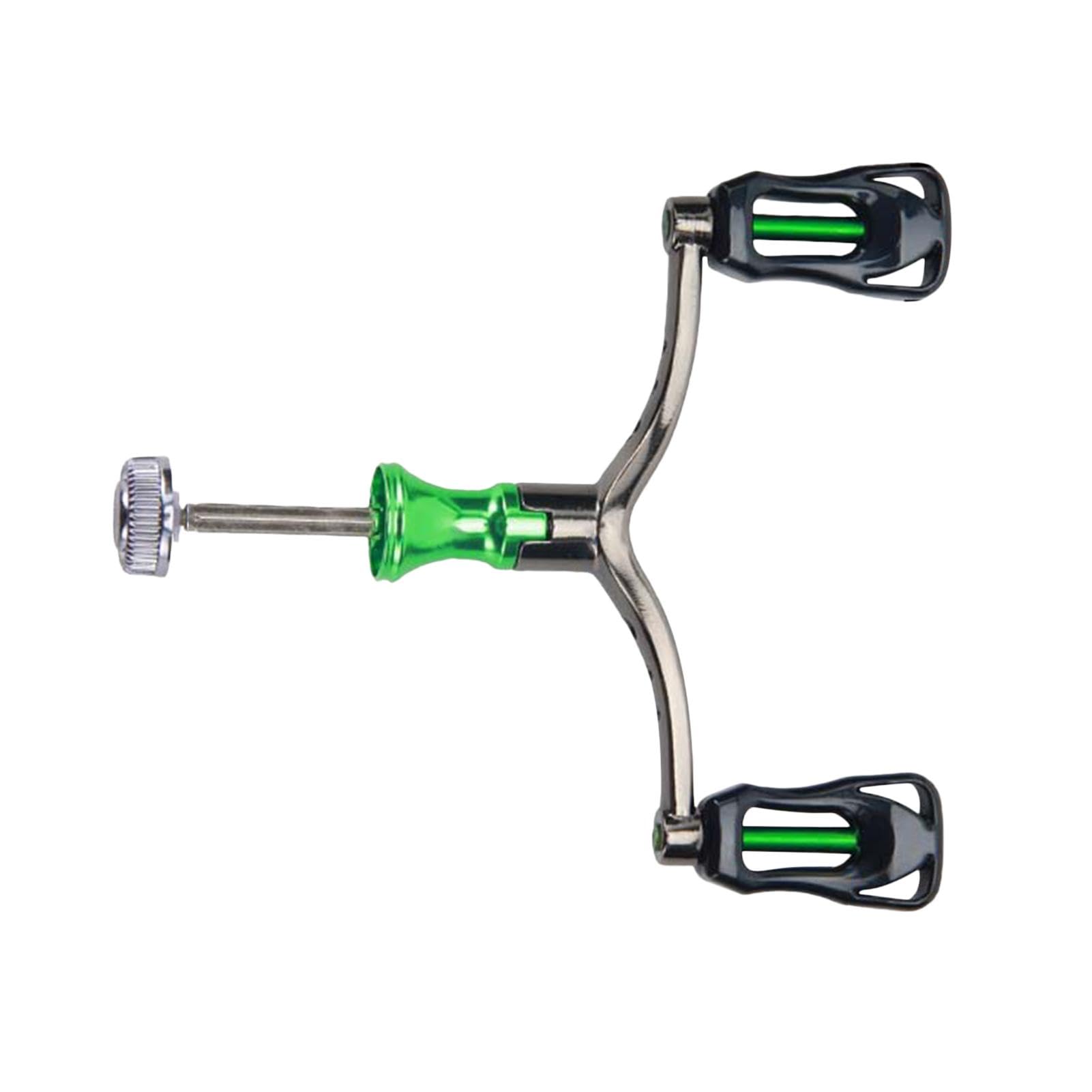 Jiozermi Manico Di Ricambio Per Mulinello Da Pesca In Metallo – Impugnatura Ergonomica In Acciaio Inox Per Mulinelli Serie 1000-4000