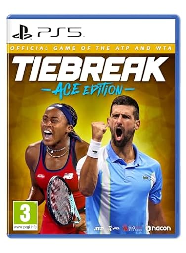Nacon - Tiebreak: Juego Oficial de la ATP y WTA - Videojuego para PS5 - [Versión Española] | Ya disponible en tu tienda friki favorita! En mundofriki.es!