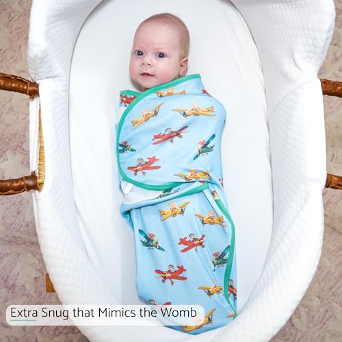 Image of LollyBanks Newborn Swaddle,100% Organic Cotton Baby Swaddle for Newborn