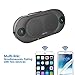Besign BK06 Bluetooth 5.0 in Car Speakerphone with Visor Clip, Wireless Car Kit for Handsfree Talking, Motion Auto On, Siri Google Assistant Support, Dual 2W Speakers