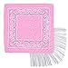 GORBUS Cowgirl Bandanas Neckerchief Bandana Bachelorette Bandanas Trim For Head Scarf Fashion Cowgirl Fringe Band