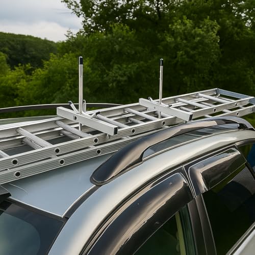 2 Pcs Ladder Clamps for Roof Rack – Heavy Duty Lockable Roof Rack Clamp with 2 Free Padlocks – Universal Ladder Roof Rack Lock, Safe and Secure – Perfect for UK Homeowners and Builders 5 2 Pcs Ladder Clamps for Roof Rack – Heavy Duty Lockable Roof Rack Clamp with 2 Free Padlocks – Universal Ladder Roof Rack Lock, Safe and Secure – Perfect for UK Homeowners and Builders - Image 5