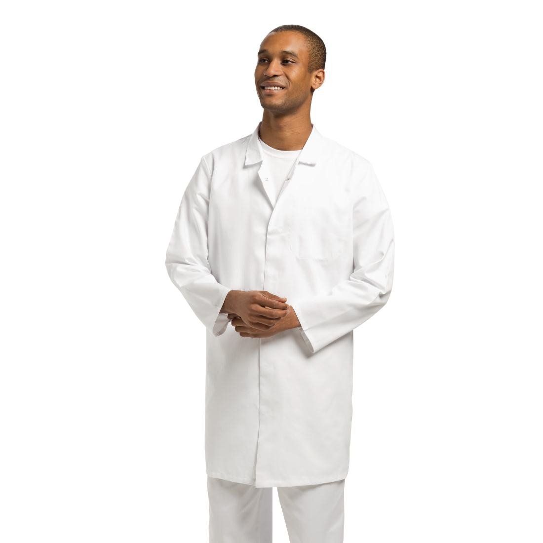 Whites Chefs Apparel a360-l Herren Hygiene Coat, weiß