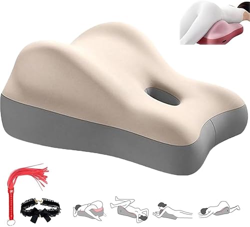 Miniatura 8 de Almohada de rebote para parejas, almohada Sweet Surrender para parejas, almohadas de cuña discretas para parejas, almohadas ergonómicas de espuma