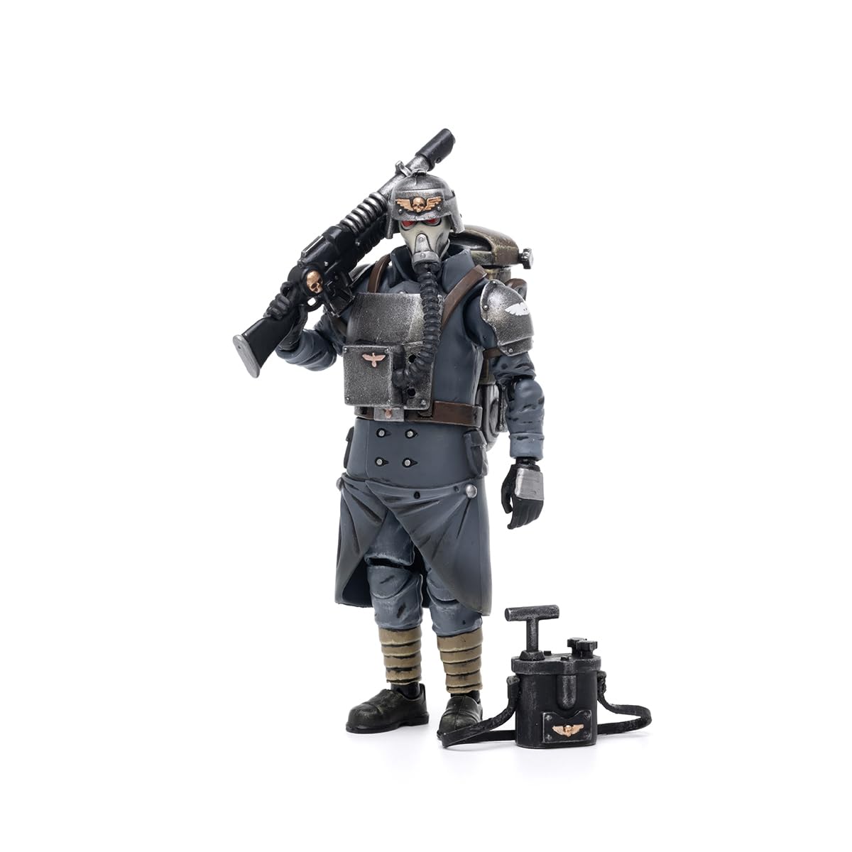 JOYTOY Warhammer 40K Astra Militarum Death Korps of Krieg Veteran Squad 1:18 Scale Action Figure (Guardsman Demolitions Specialist)