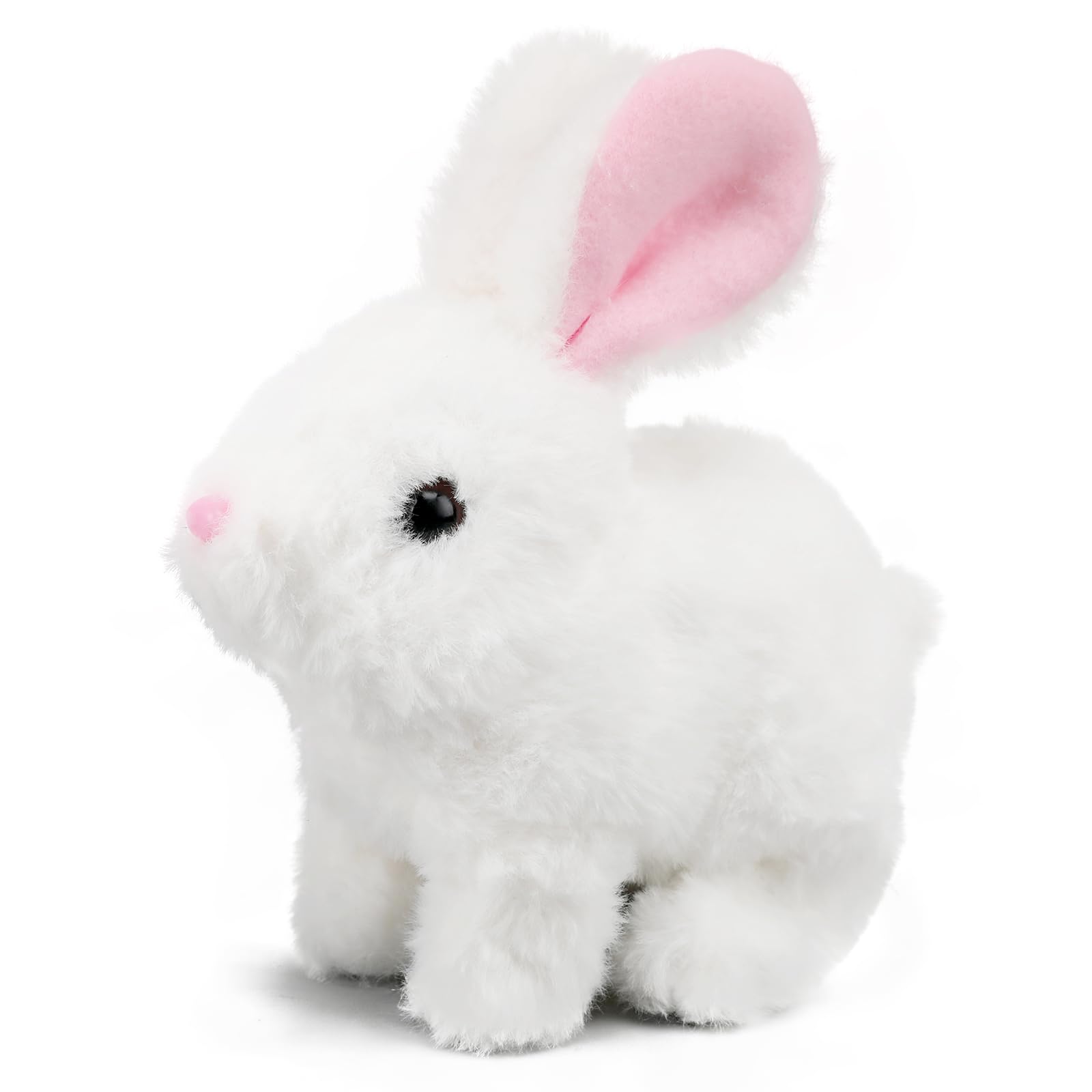 ShotNavi×MASTER BUNNY EDITION　HuG Beyond Amazon.com: Oeofuzep Hopping Walking Bunby Realistic Bunny Toy