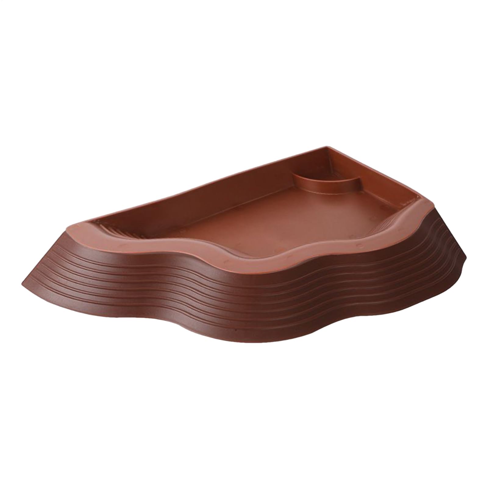 Bassin pour reptiles avec rampe bac de trempage pour tortue et gecko