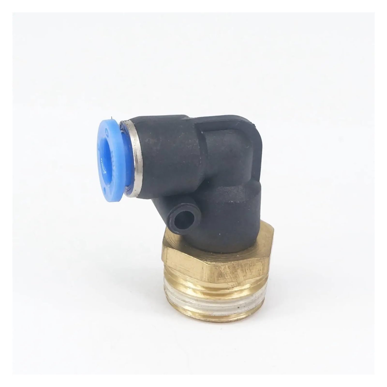 Rvblrdse Men's One Color 5Pc 1/2" To Fit Tube O/D 8Mm Pneumatic Elbow Push In Connector Union Quick Release Air Fitting Plumbing