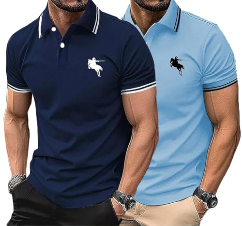 Image of Lymio Polo T Shirt for Men || T Shirt for Man || Collar T Shirt Style Men (Packs Also Available) (Polo-18-21)
