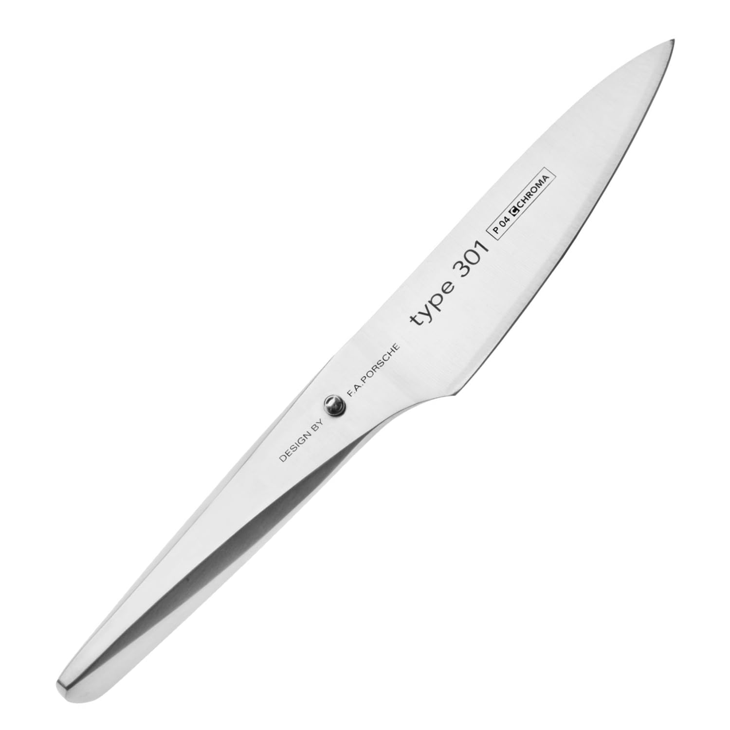 Chroma P04 Type 301 Design by F.A Porsche - Couteau Universel 14,2 cm - Couteau de Chef petit modèle
