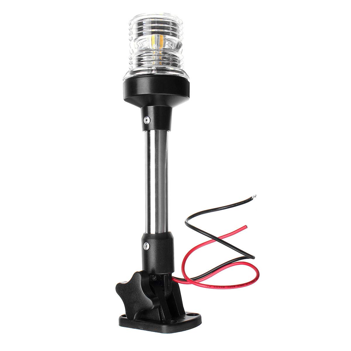 Buy 12V24V Fold Down LED Navigation Lights 360 Degree Marine Boat Pontoon Stern Anchor Pole