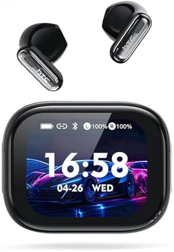 NE68 AI Cuffie Traduzione Simultanea con Schermo LCD, Auricolari Traduttore