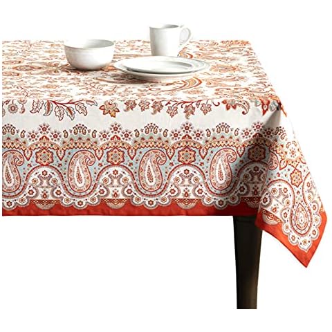 Mantel Maison d' Hermine Cachemire 100% algodón para Comedor de Cocina Cover