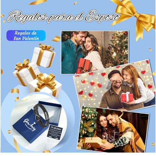 Gkmamrg Regalo Hombre, marido, amigo Regalos, con grabado Te Quiero, aniversario de boda, regalo de cumpleaños, regalo de amor para hombres