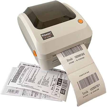Ribetec RT-420ME Impresora de Etiquetas Térmica, para envíos de Amazon,  FBA, OnSite, Paqueterías, Kit Profesional con Entrada USB Ethernet :  Amazon.com.mx: Industria, Empresas y Ciencia