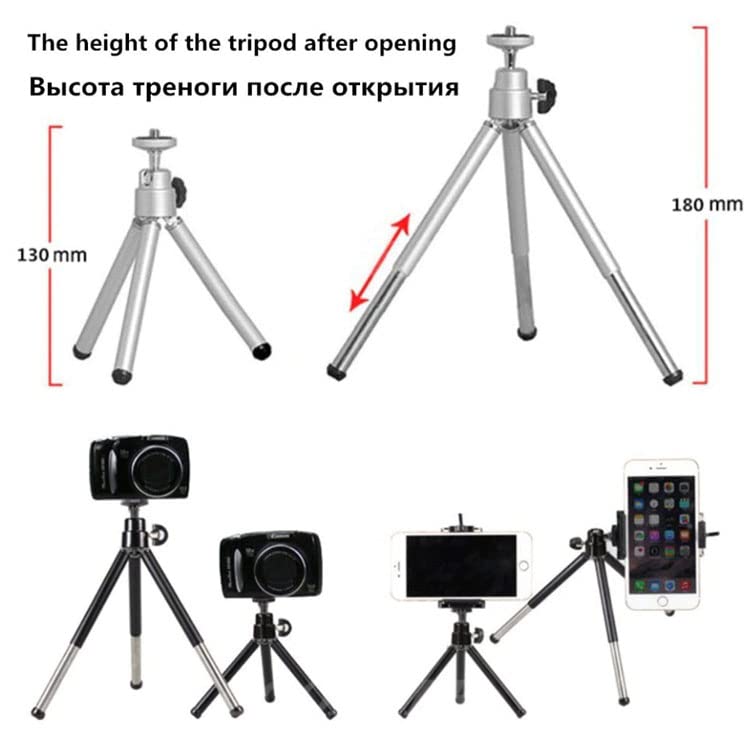 Support caméra mobile et trépied téléphone portable ajustable - 3