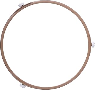 8.8" Microwave Turntable Ring, Microwave Oven Tray Support Holder Microwaves Turntable Plate Spinner Middle Glass Plate Rotating Ring Roller Inner Rings for Microwaves Oven Glass Turntables Plates