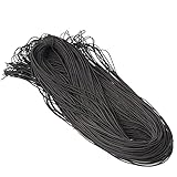 [Fácil de usar]: Su material determina que sea duradero y flexible de usar. Es fácil de hacer nudos cuando se trabaja, y no es necesario hacer muchos nudos para arreglarlo. Es muy adecuado para la confección de artículos de joyería y es cómodo de llevar.