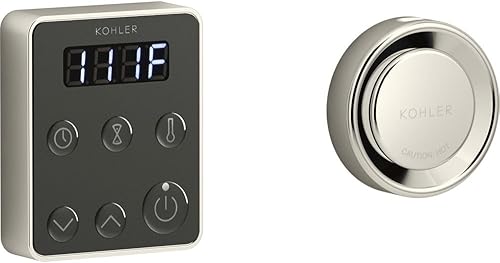 Miniatura 4 de Kohler Vapor vigorizante 5557-BL, negro mate