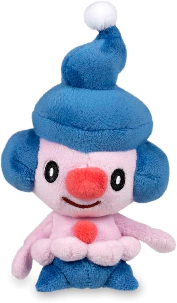 Pokémon Center: Mime Jr. Sitting Cuties Plush, 6 ½ Inch