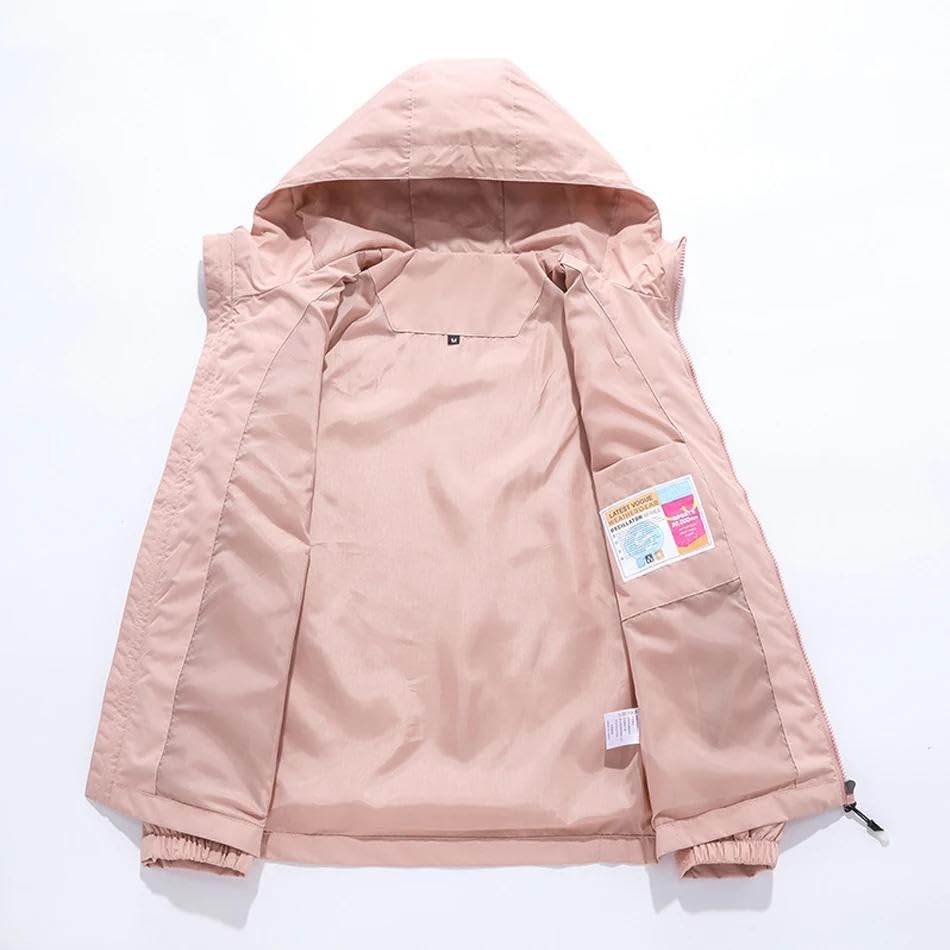 Logo Personalizzato Donne Giacca Fai Da Te Cappotto Cerniera Antivento Impermeabile Abbigliamento Sportivo Personalizzato Outdoor Primavera Autunno Giacche