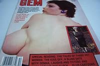 Gem Busty Adult Magazine 'Covergirl Jade, Busty Bonnie Jean' October 1987 B008B80HH4 Book Cover