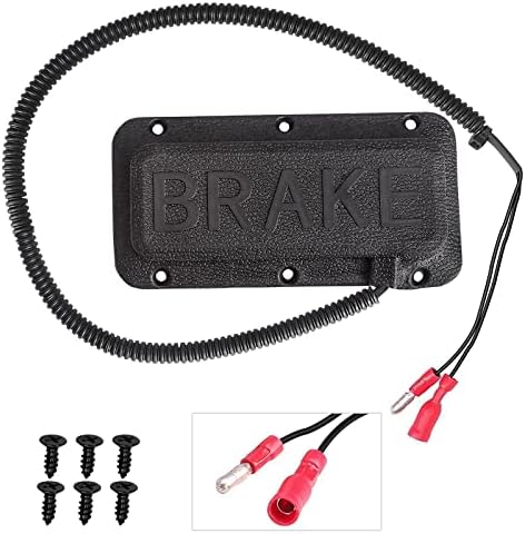LEAPGOMAX Golf Cart Brake Light Switch Brake Pad Switch Pedal Mount for Club Car EZGO Yamaha Golf Carts