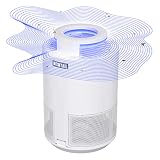 Fly Traps for Indoors, NONTAIL Indoor Fruit Fly Trap with 360°UV Light Fan, Catcher & Killer for Mos