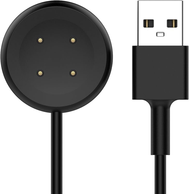 Charger Compatible for Google Pixel Watch 2, USB-A Replacement Magnetic Charging SmartwatchCable 3.3ft/1M Black