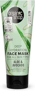 Organic Shop Avocado and Aloe Deep hydration Face Mask All Skin Types 2....