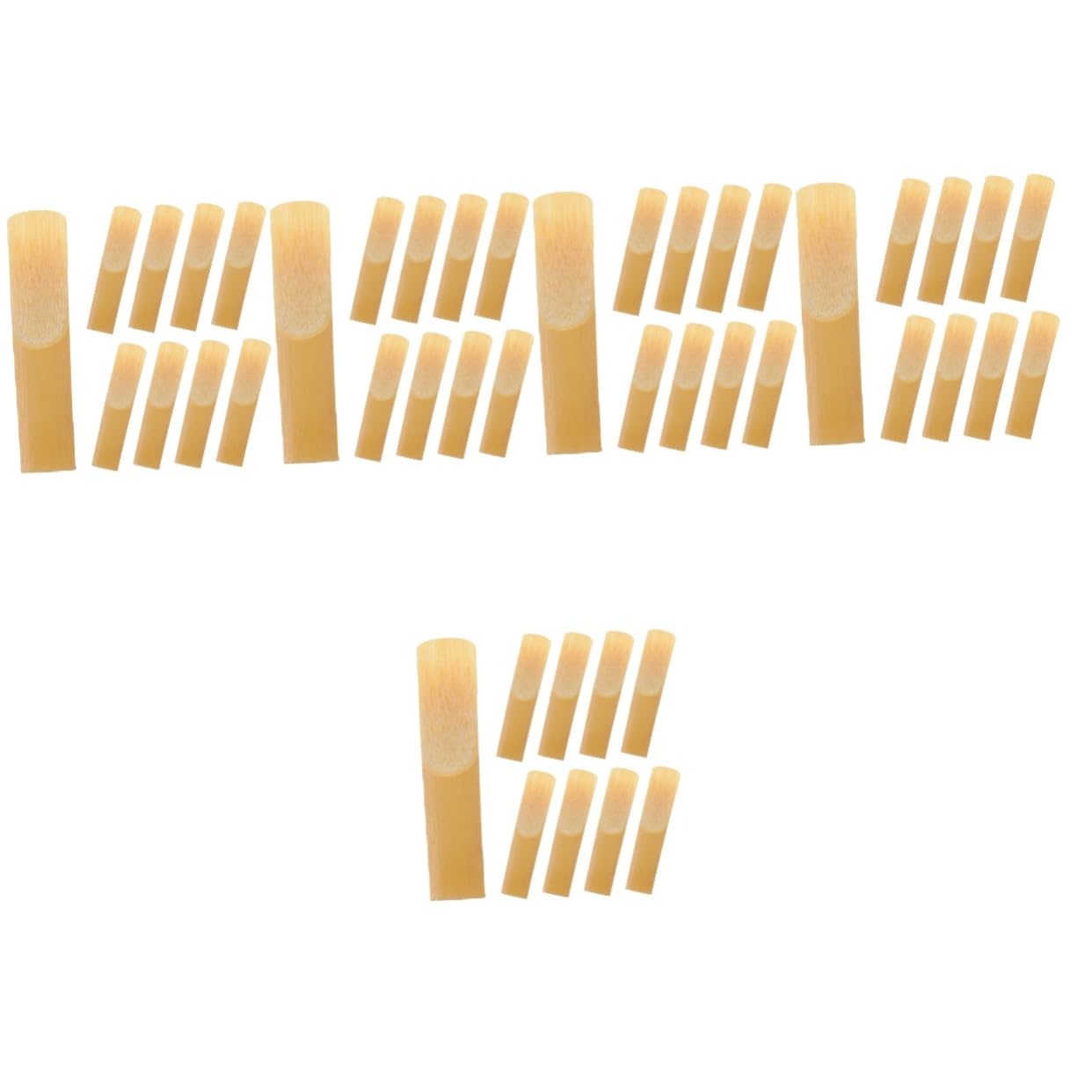 HEMOTON 50 Pz Ancia Per Sassofono Forniture Di Sassofono Ance Sax Tenore Ance Da 1,5 Sax Ance Per Clarinetto 2.0 Accessorio Per Ancia Di Sax Parti Di Ance Sax Ance Di Sax Canna