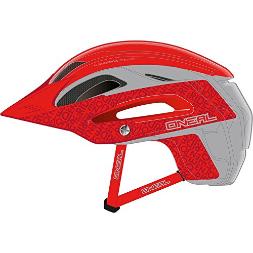 O' neal ORBITER II Fidlock MTB Casco grigio rosso