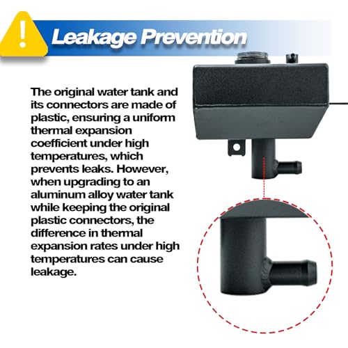 Image of Aluminum JL Coolant Reservoir Tank Wrangler JL Coolant Reservoir Jeep JL Coolant Reservoir Jeep Wrangler JL 2.0 Coolant Reservoir 2018+ & Gladiator JT Coolant Reservoir Expansion Bottle