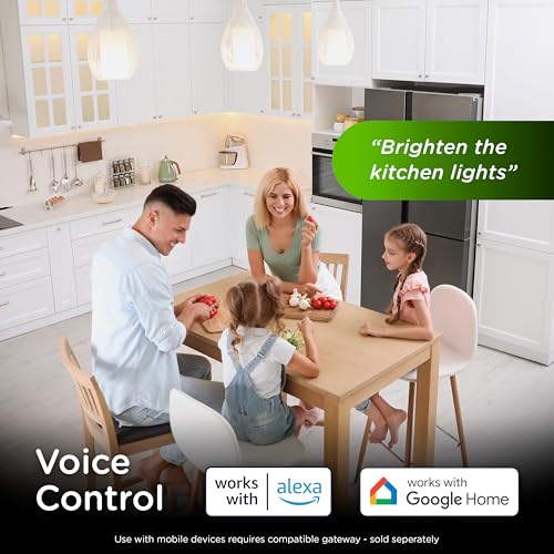 Image of Enbrighten 800 Series Z-Wave Paddle Dimmer, Long Range 800LR, Quick Fit, Simple Wire, Direct 3-Way (No Add-On Switch Needed), Smart Hub Required, Compatible with Alexa, Google Home, 76593
