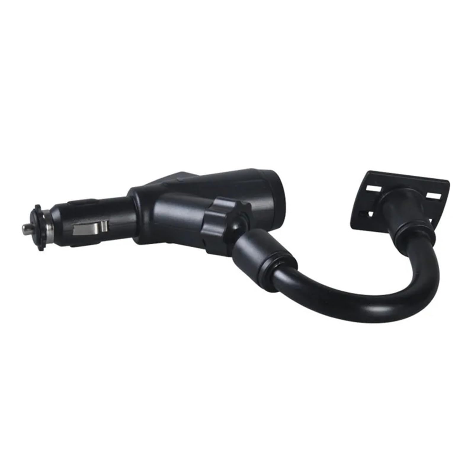 Support de Voiture 3 en 1, Allume-Cigare, Rotation Libre, Support de téléphone avec Deux Ports USB, Accessoire de Voiture