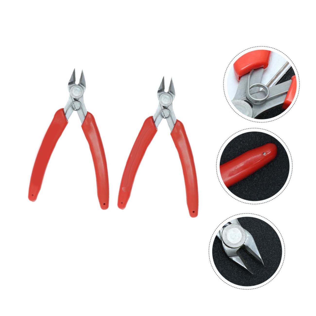DOITOOL 3 Set Pinze Da Taglio Chiave A Pinza Pinze Per Cavi Taglierine Taglierina A Filo Lattina Morsetto Impugnature Pinza A Vite Attrezzo Cesoie Cavo Acciaio Inossidabile 2 Pezzi * 3