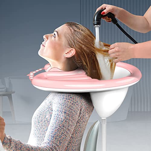 Inflatable Hair Washing Basin, Portable Hair Wash Shampoo Bowl for Bedridden and Disabled Care, Living Aid, Lightweight Mobile Wash Basin.
