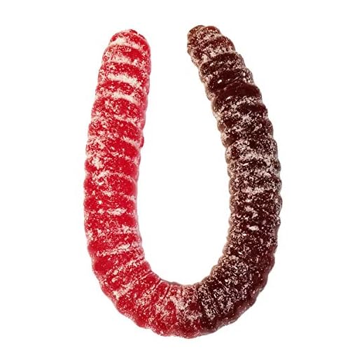 The Gummy Bear Guy (TM) | Sour World's Largest Gummy Worm (TM) - Cherry/Cola (Cherry/Cola)