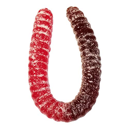 The Gummy Bear Guy (TM) | Sour World's Largest Gummy Worm (TM) - Cherry/Cola (Vanilla/Cola)