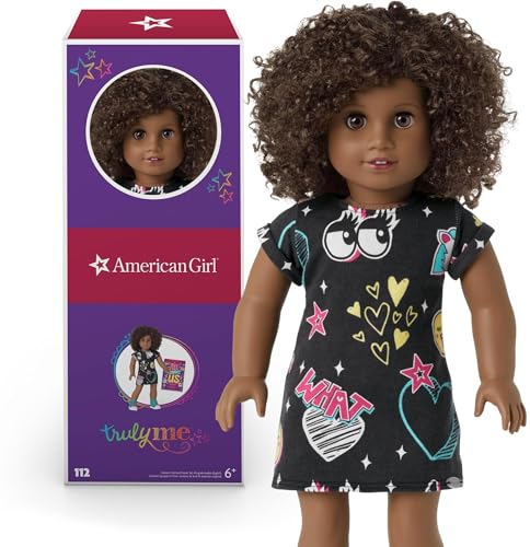 Muñeca American Girl Truly Me 18 pulgadas con ojos marrones miniatura 1