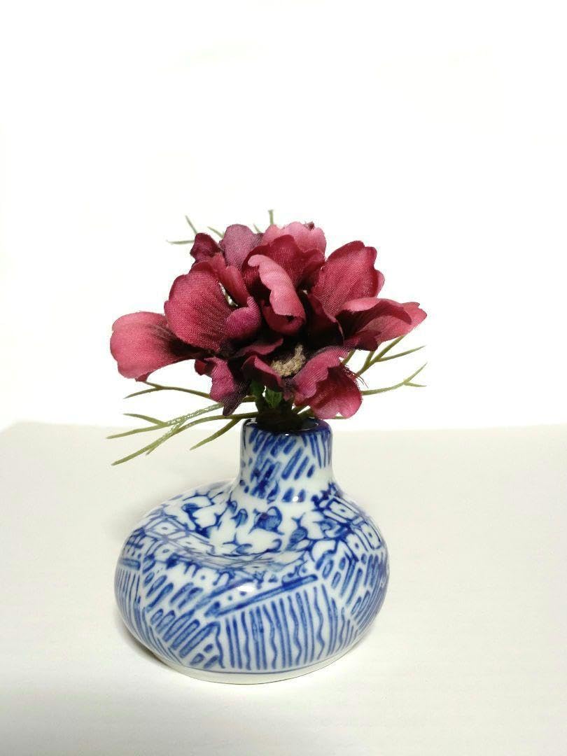 ミニ 花瓶 和風 フラワーベース アンティーク レトロ 蚤の市