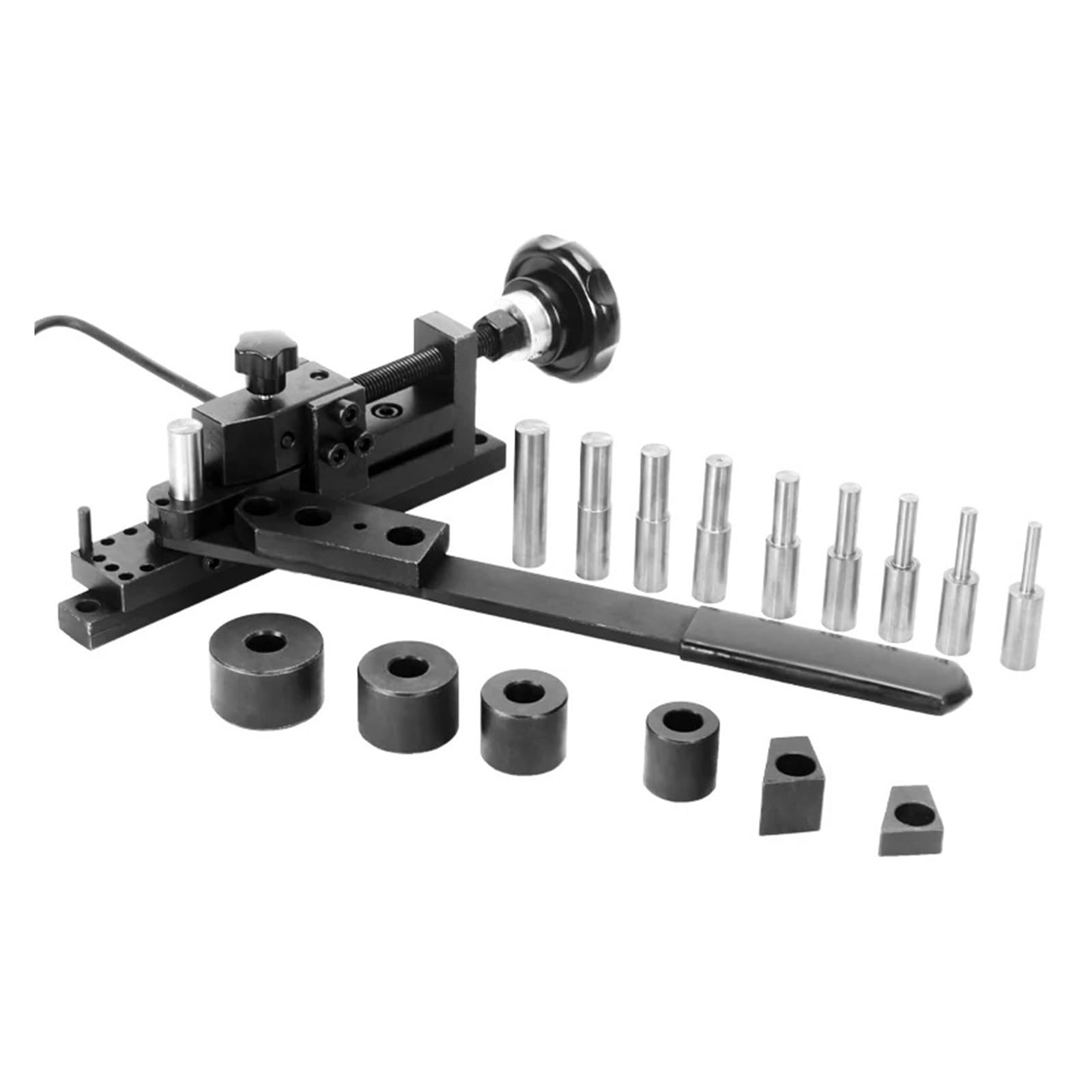 Giętarka do Blachy, 3. Ręczna giętarka do rur, domowa DIY nadaje się wszystkich rodzajów giętkich materiałów metalowych(3rd Generation)