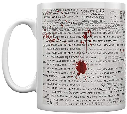 The Shining MG25495 11 oz / 315 ml Ceramic Mug - The Shining (All Work Ans No Play)
