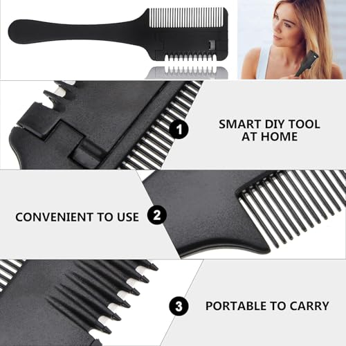 Peine para adelgazar cabello AKOAK 1 unidad negro miniatura 7