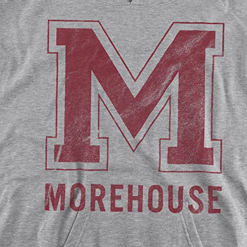 Morehouse College Official Distressed Primary Logo Youth Kids Boy/Girls Pull-Over Hoodie Sweatshirt2