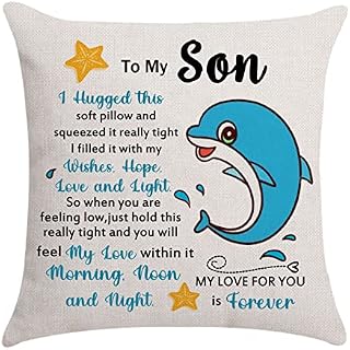 Granddaughter Cushion Cover Throw Pillow Cover from Grandma Grandpa, Granddaughter Gifts from Grandmother Grandfather Birthday Gifts Thanksgiving Gifts (our granddaughter)