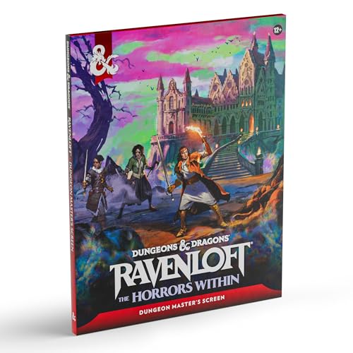 Dungeons & Dragons Ravenloft: The Horrors Within - Dungeon Masters Screen (DM Screen) | D&D Accessories