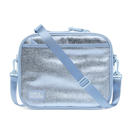 Image of Simple Modern Hadley Lunch Box with Shoulder Strap | Kids & Adults | Insulated Bag with Pockets for Women, Men, Girls, Boys