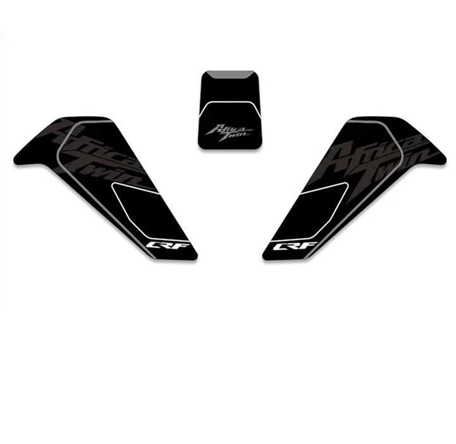 Gas Fuel Tank Pads Motorcycle Side Fuel Tank Protector Sticker for CRF1100L Africa Twin CRF1100 CRF 1100 L 1100L Gas Pad Traction Pads Decal Motorbike Protection Stickers(White)