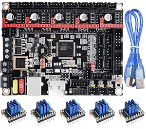 BIGTREETECH SKR V1.4 Turbo 32bit Controller Panel Board for 3D Printer Compatible With12864LCD/ TFT24 Support 8825/TMC2208/Tmc2130 (with 5TMC2209)